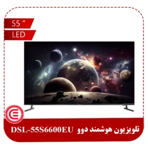 تلویزیون ال ای دی هوشمند دوو 55 اینچ مدل DSL-55S6600EU